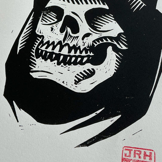 Skull Print A4