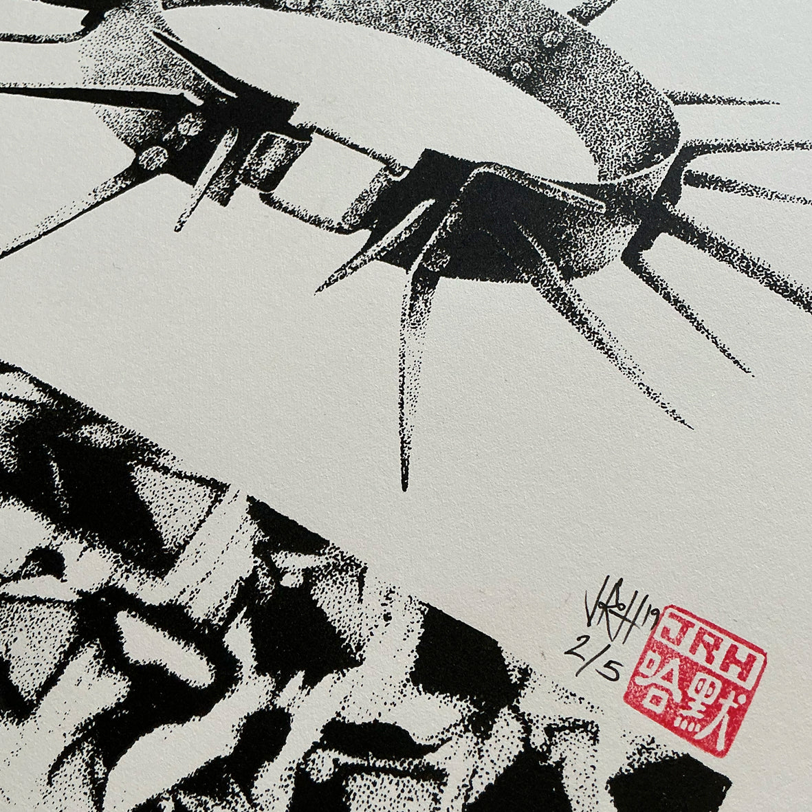 DEEP BREATH print