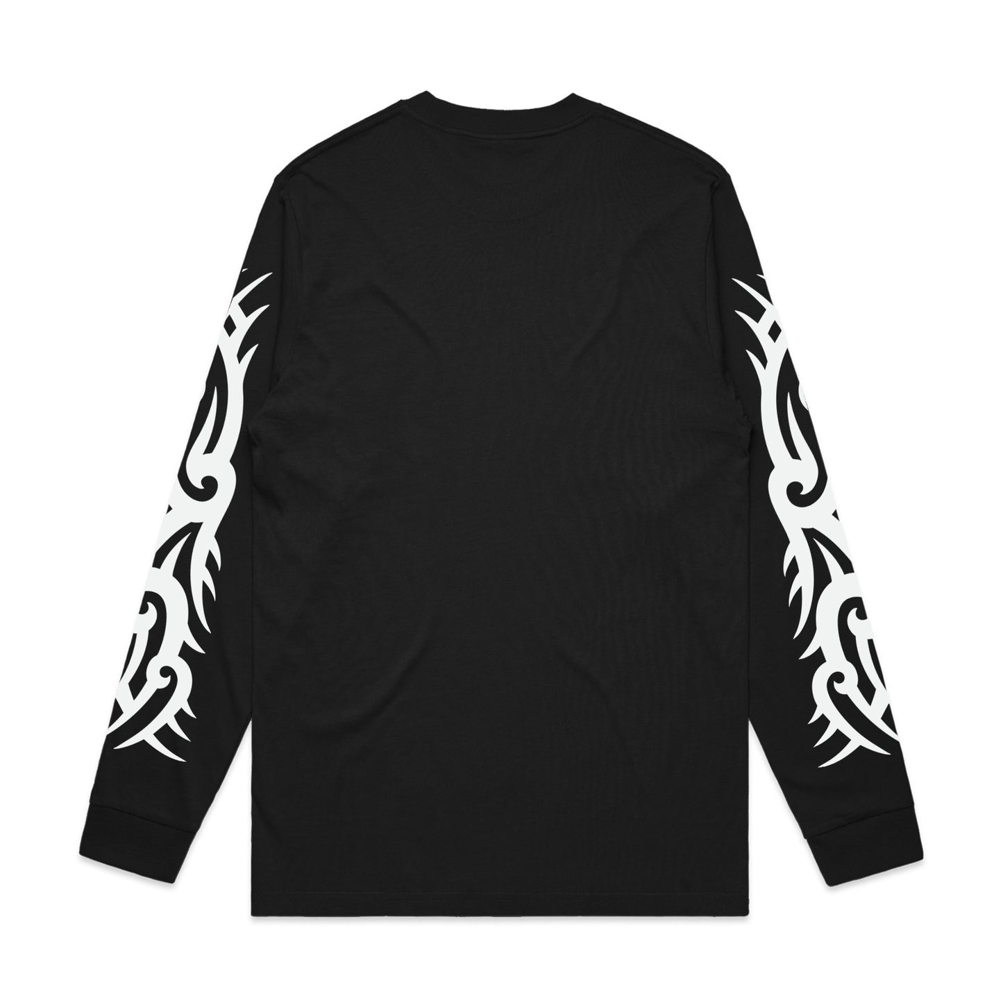 Skull Pile Black Long Sleeve Tee