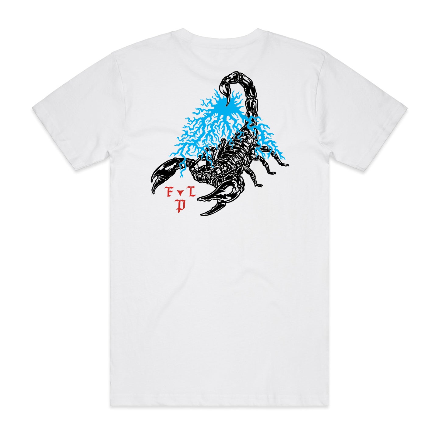 Strike tee | White