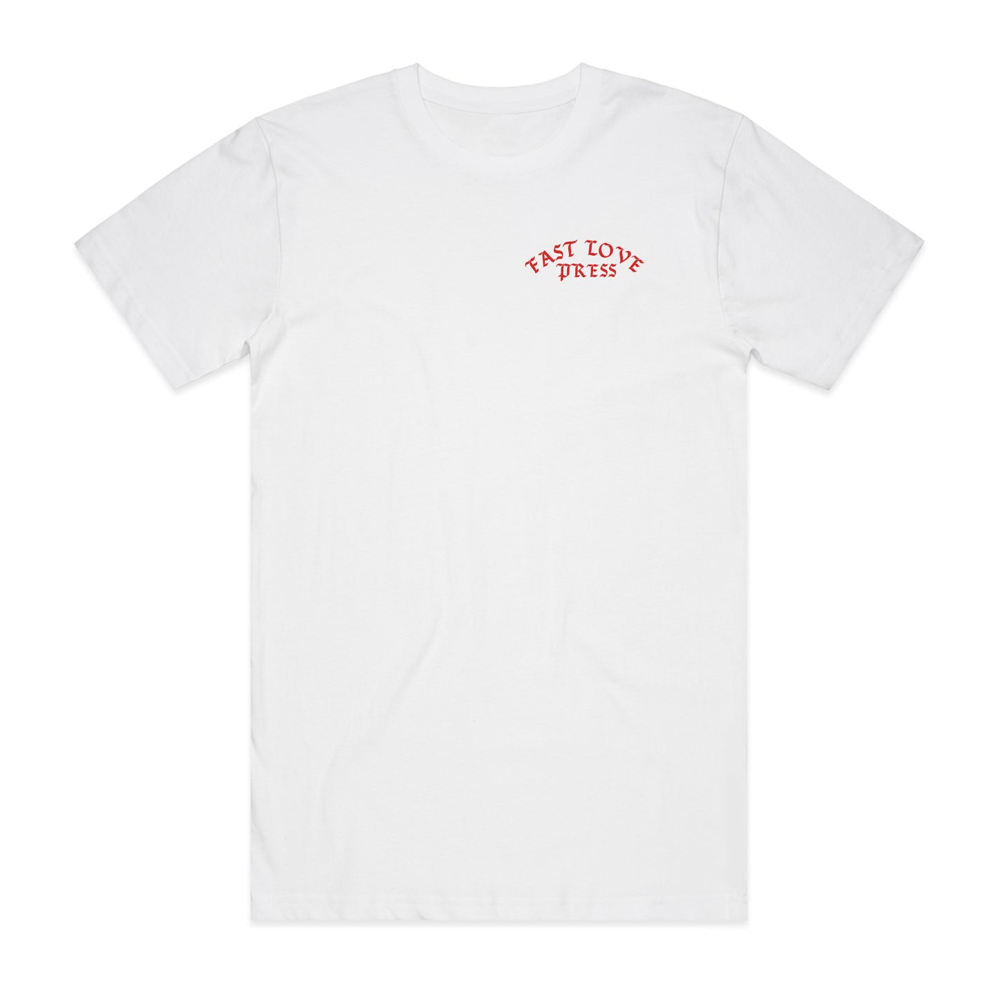 Strike tee | White